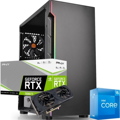 Pc Gamer Intel Core I5 12400f | Rtx 3060 Ti | 16gb Ram | Ssd 480 Gb | Fuente 650w 80 Plus Bronze